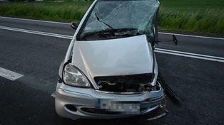 Wypadek na skrzyżowaniu. Trzy osoby trafiły do szpitala