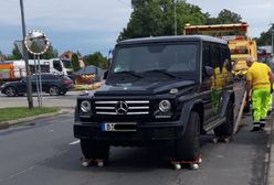 Pogranicznicy odzyskali wart 300 tys. samochód. Mercedes stał na skradzionych tablicach