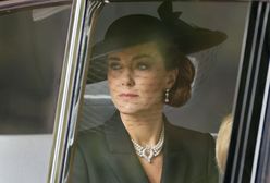 Pogrzeb królowej. Kate miała na sobie wyjątkową biżuterię