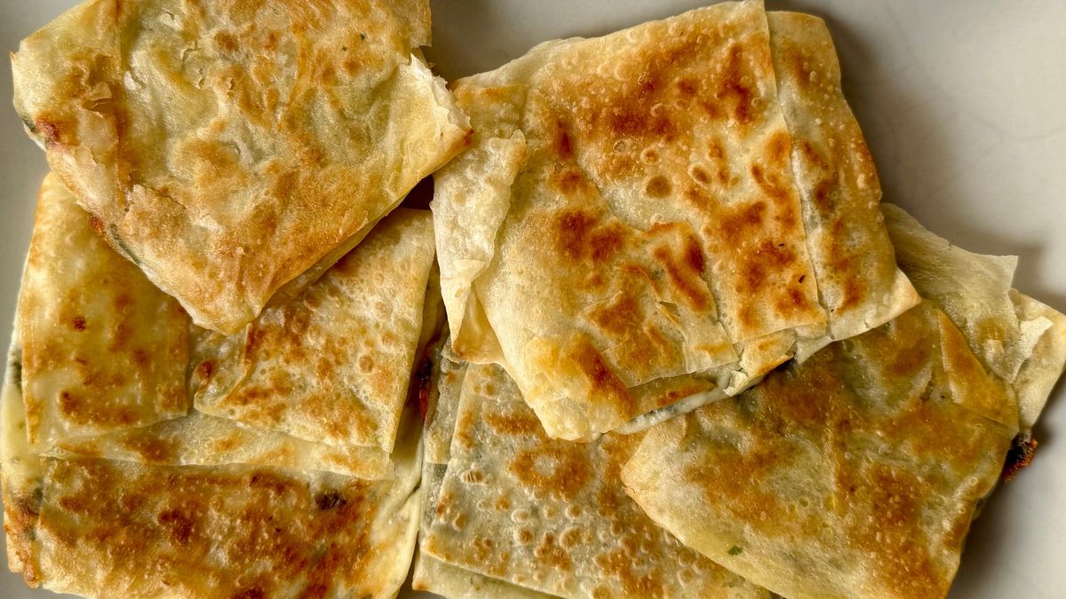 Gözleme to popularny turecki street food 
