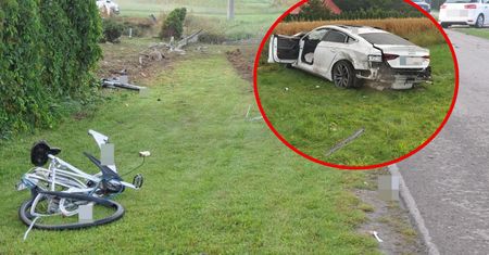 Pijany 19-latek wsiadł do audi. Fatalny finał wyprawy
