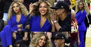 Zakochani Beyonce i Jay-Z na meczu koszykówki (ZDJĘCIA)
