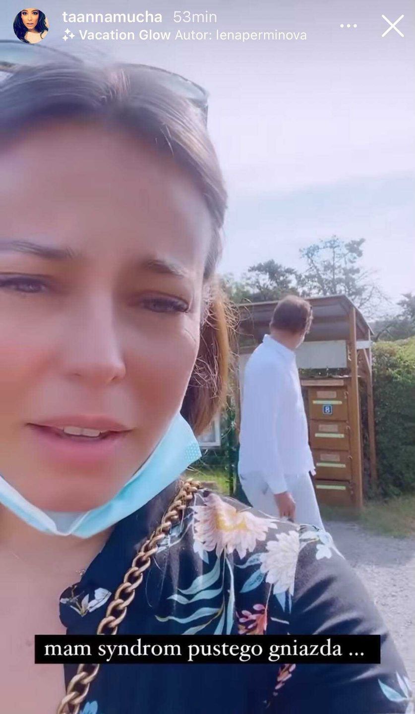 Anna Mucha ratuje zająca