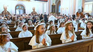 Podniosła uroczystość I Komunii Świętej u Dominikanów w Tarnobrzegu