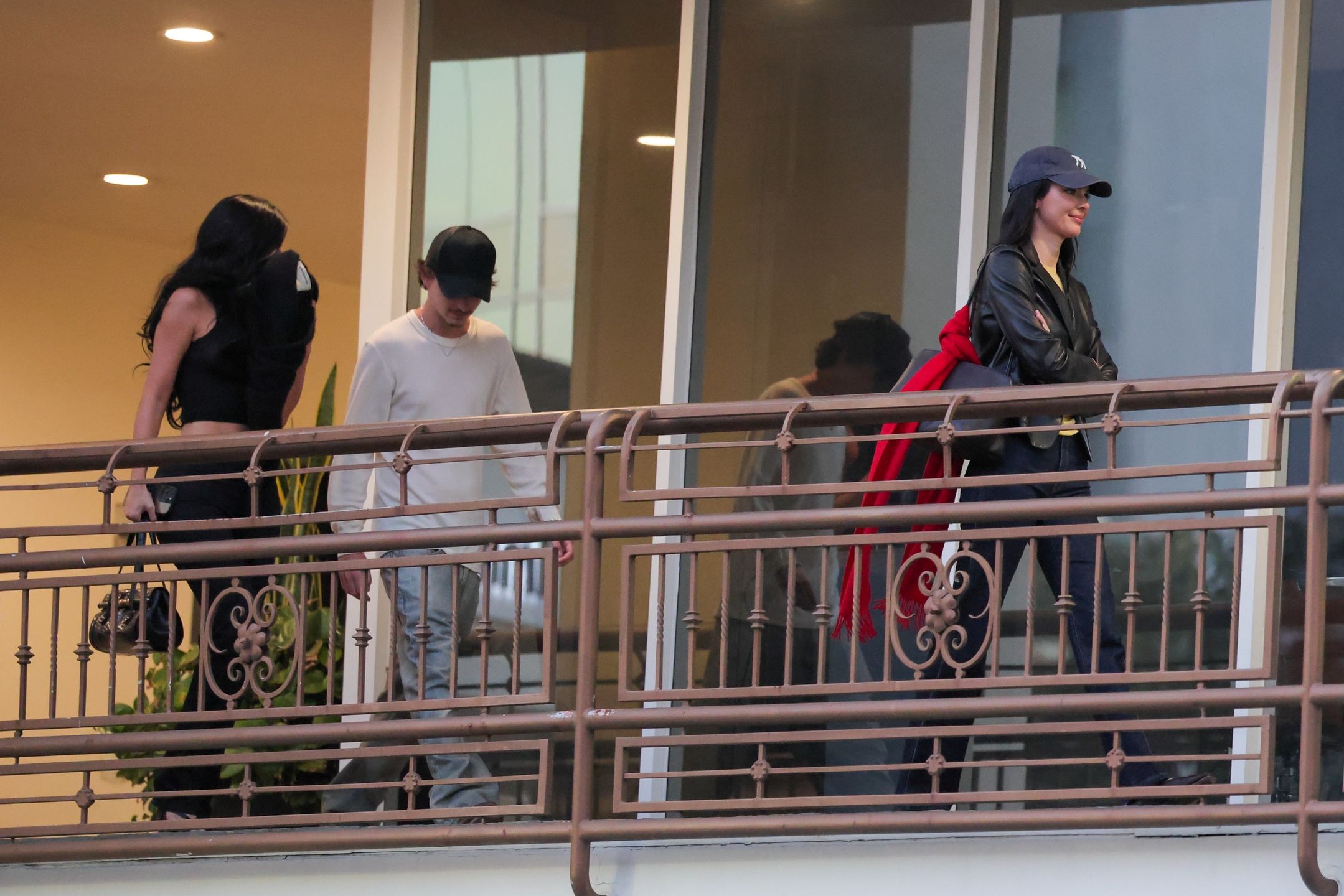 Kylie Jenner, Timothee Chalamet i Kendall 