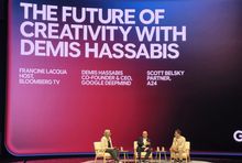 Panel z Demisem Hassabisem oraz szefem studia filmowego A24
