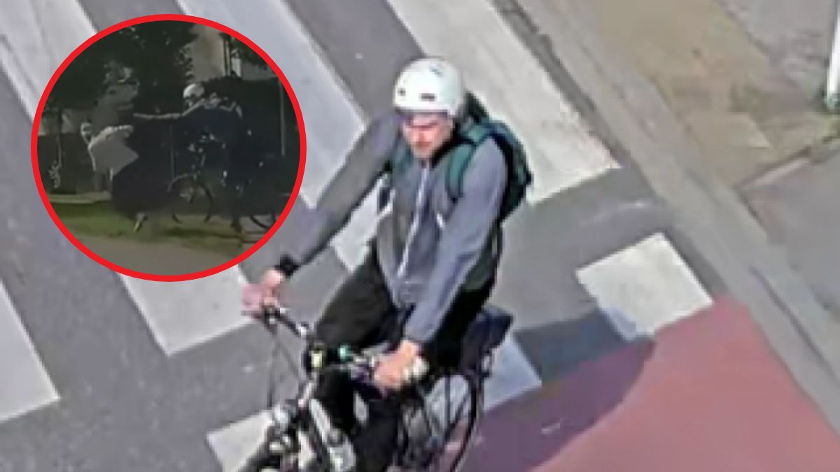 Policja szuka rowerzysty, który zaatakował 80-latkę