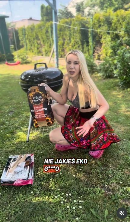 Marianna Schreiber sprzeciwia się grillowaniu na prąd