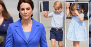 Pożegnanie Kate i Williama z Polską! Nawet piękna stylizacja księżnej nie wygrała z niesfornymi dziećmi