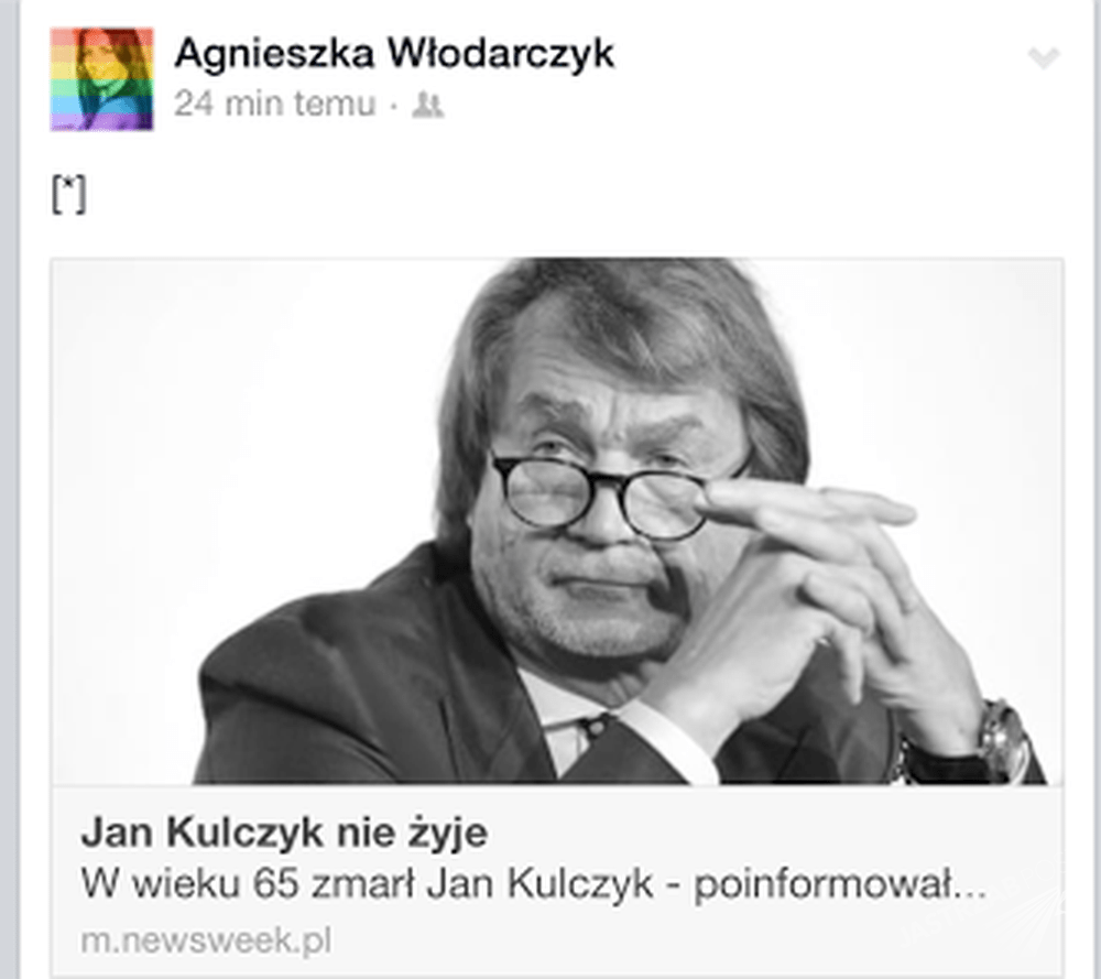 Jan Kulczyk nie żyje