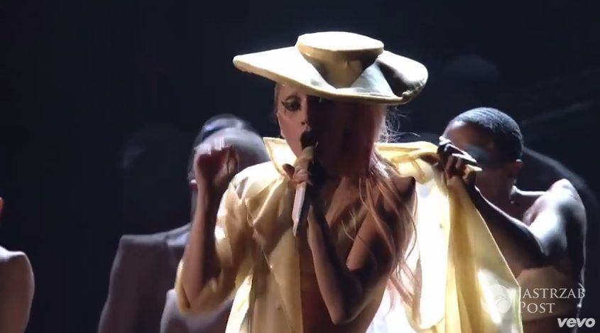 Lady Gaga w lateksie podczas trasy Born This Way