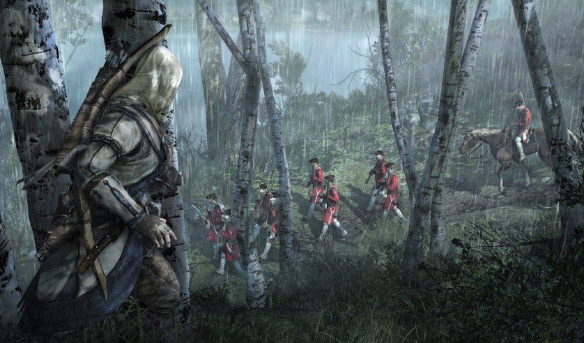Polowanie na jelenia i... na ludzi. Czy to pierwsze obrazki z Assassin's Creed 3?