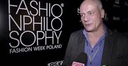 Piotr Zelt gościł na FashionPhilosophy Fashion Week Poland. Znamy powód jego obecności na łódzkiej imprezie [WIDEO]