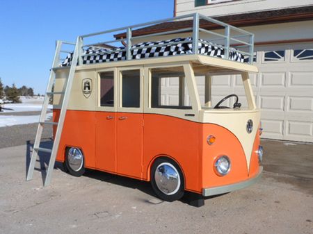 Kids Bus Bed