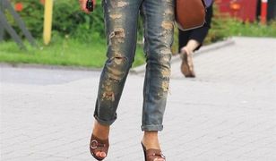 "Dzień dobry TVN": Gwiazda telewizji w podartych spodniach!