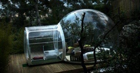 Przezroczyste igloo