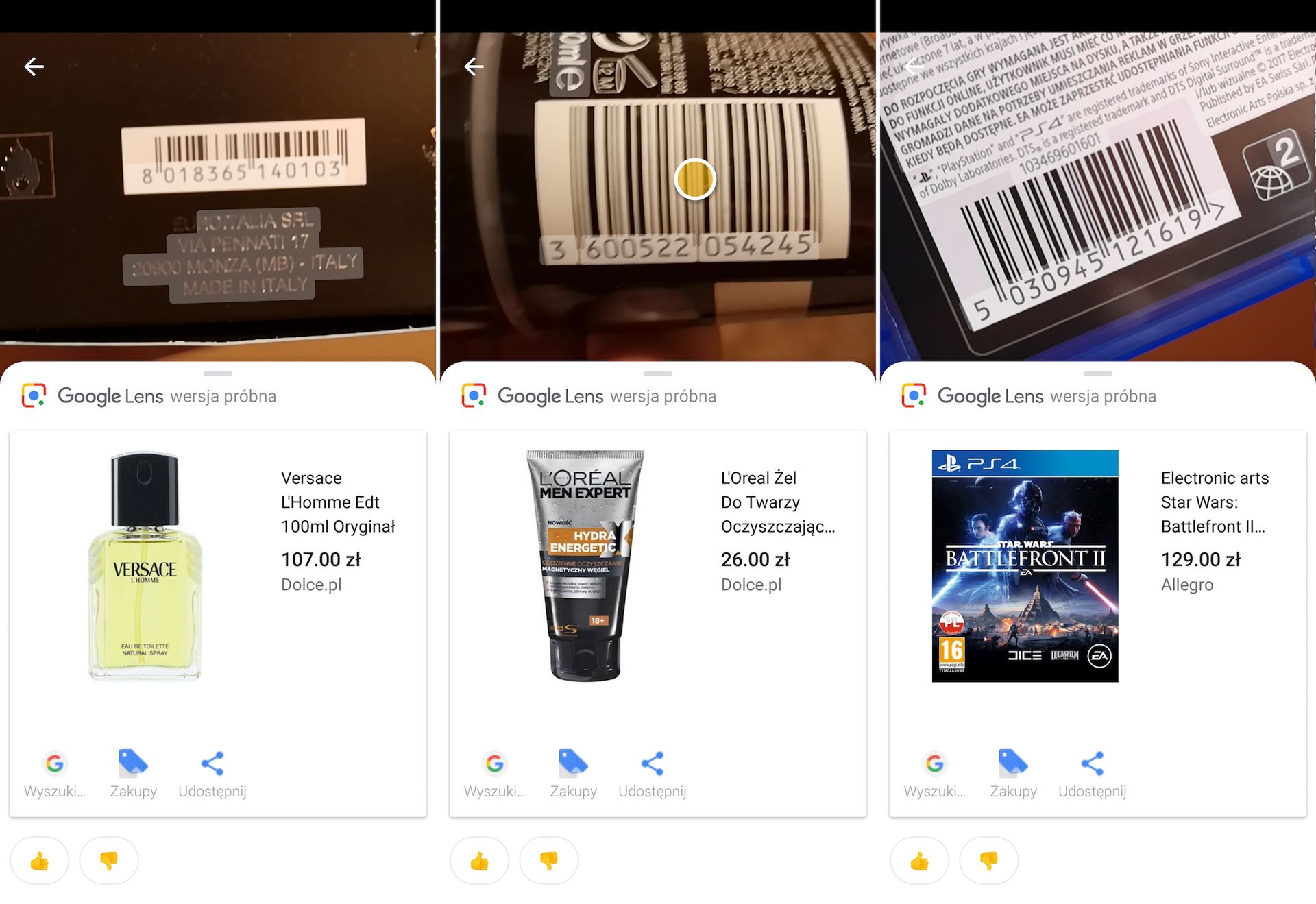 Google Lens wreszcie jako osobna aplikacja. Nie działa idealnie, ale widzę sporo potencjalnych zastosowań 8