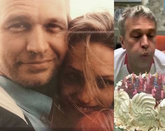 Szczera żona Żebrowskiego świętuje jego urodziny: "Jeszcze kilka lat temu wyglądaliśmy jak OJCIEC Z CÓRKĄ"