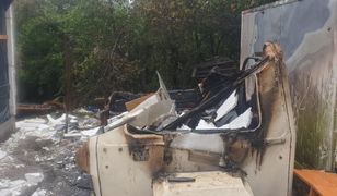 Olsztyn. Podpalił ją, gdy spała. Cudem uciekła z płomieni