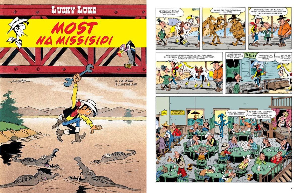 "Lucky Luke. Most na Missisipi" - recenzja