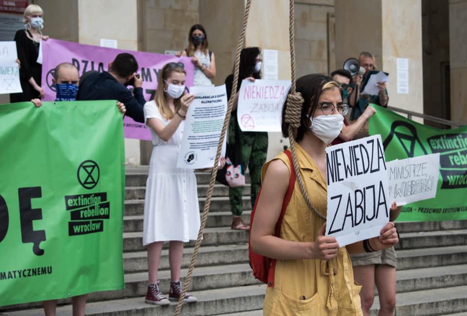 strajk protest klimat walka o klimat strajk klimatyczny