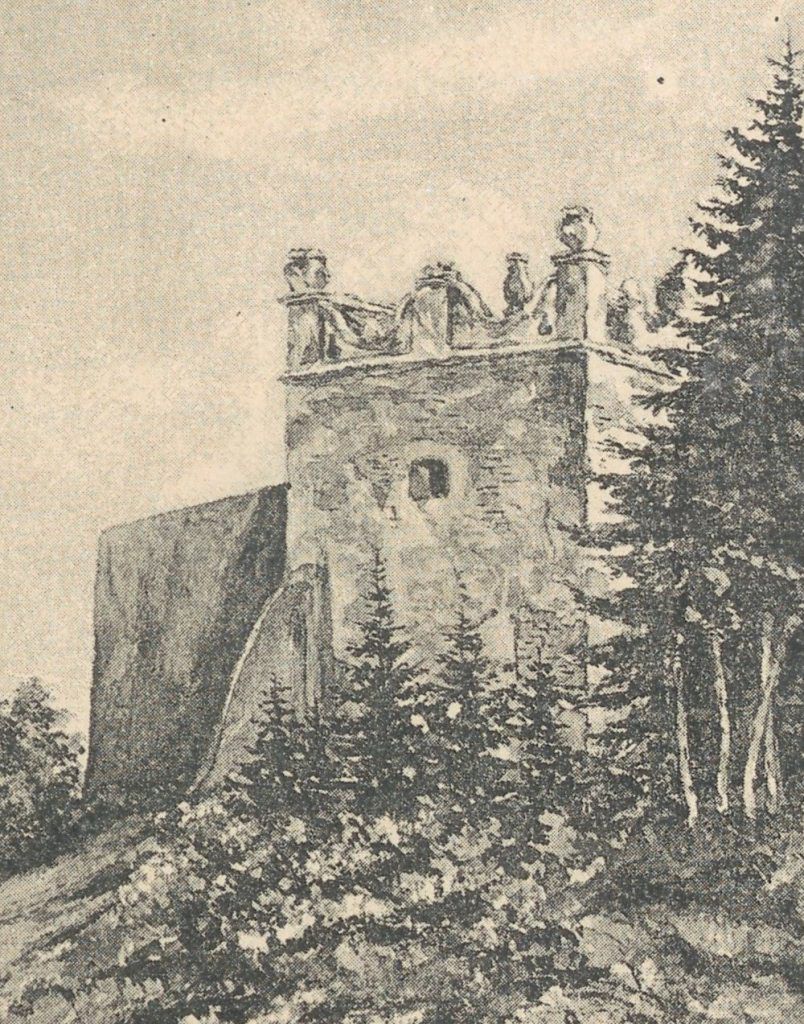 Baszta zbudowanego nad Dunajcem sądeckiego zamku. To właśnie na 