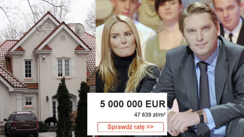 Tomasz Lis sprzedaje willę w Konstancinie