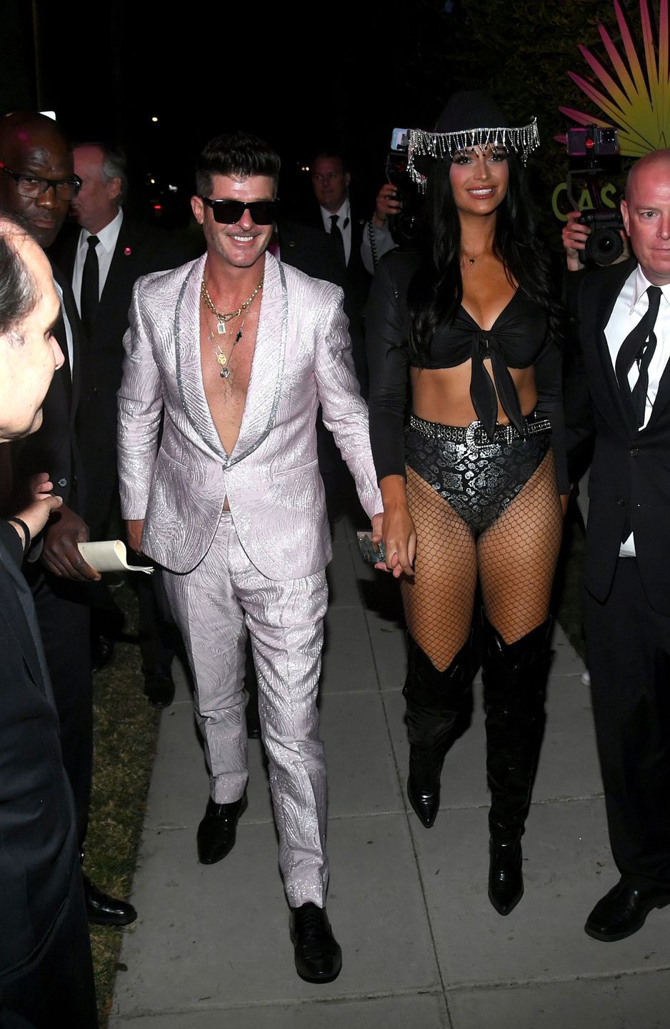 Tłum gwiazd na halloweenowej imprezie w Los Angeles