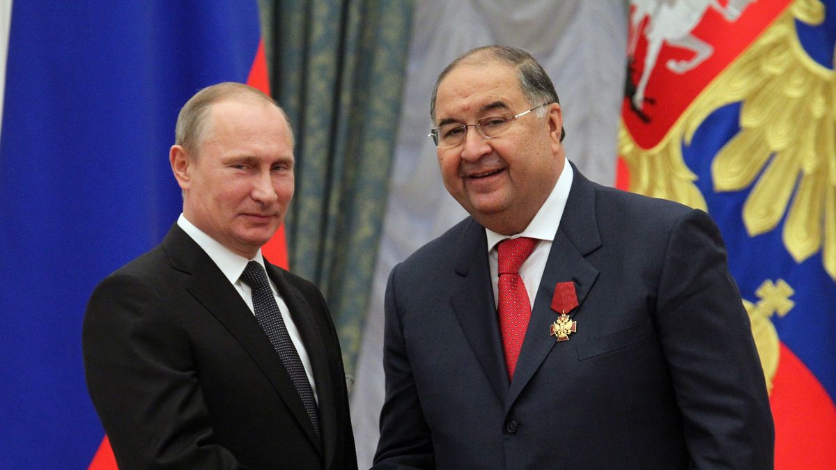 Władimir Putin, Aliszer Usmanow
