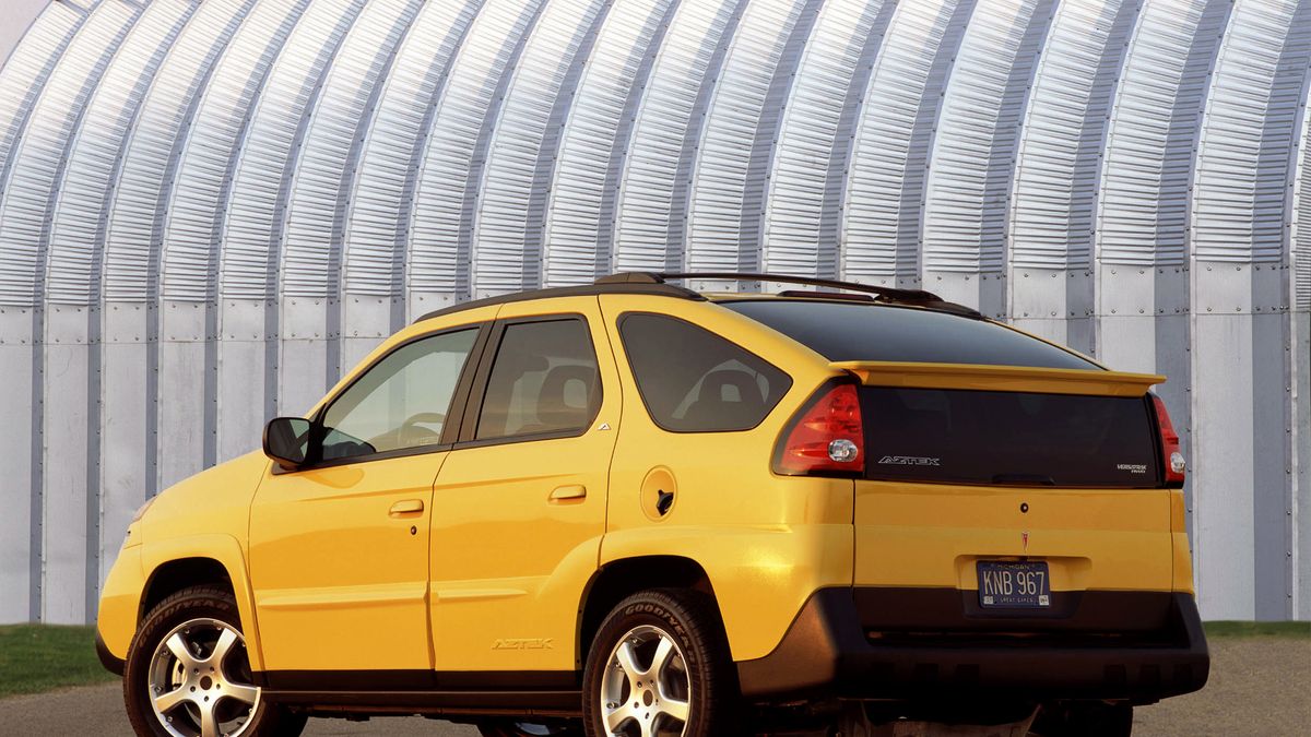 Bez wątpienia Pontiac Aztek jest jednym z najbrzydszych samochodów w historii
