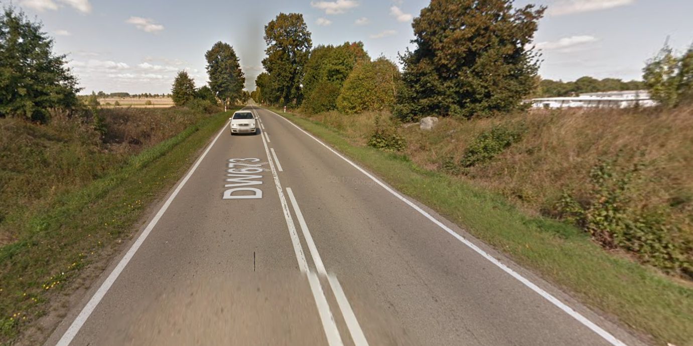 Zrzut ekranu z Google Street View