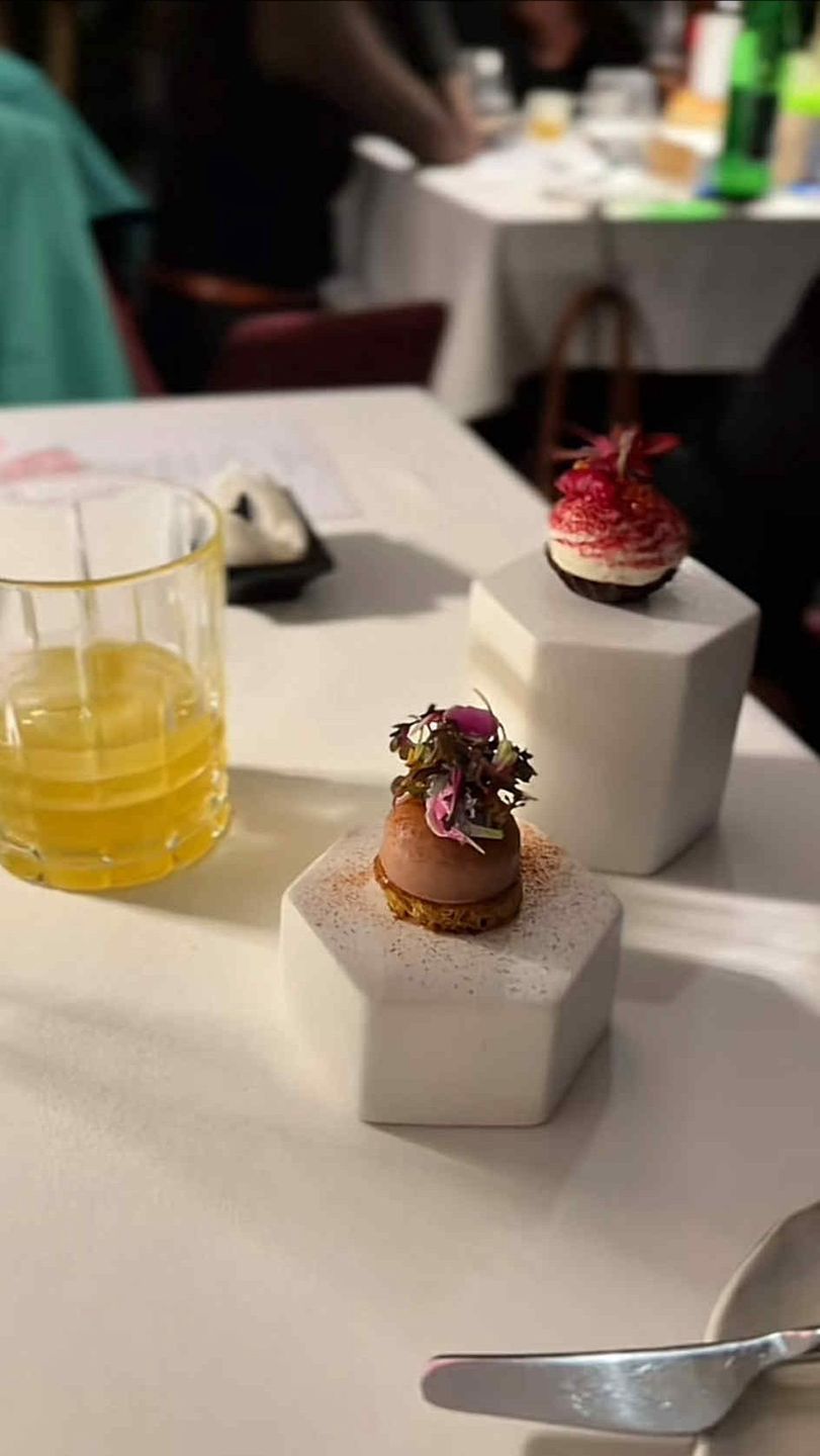 Kasia Węsierska w restauracji z gwiazdką Michelin