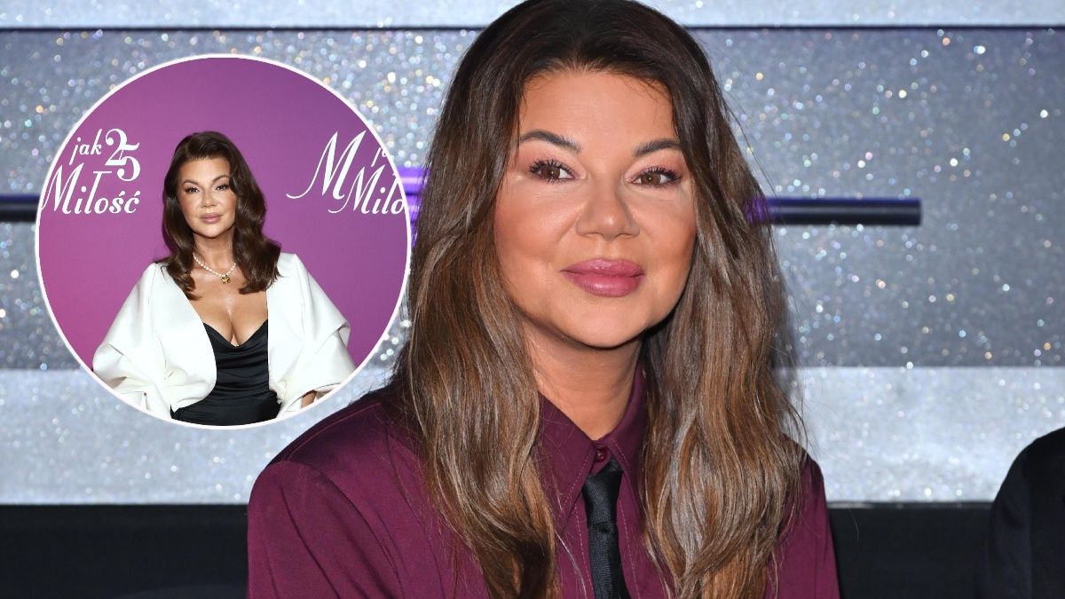 Edyta Górniak pojawiła się na jubileuszu "M jak miłość"