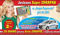 „Jesienna Zdrapka Super Expressu” z samochodem do wygrania