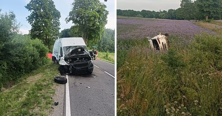 Tragiczny finał karambolu pod Barwicami. Nie żyje 4-letni chłopiec