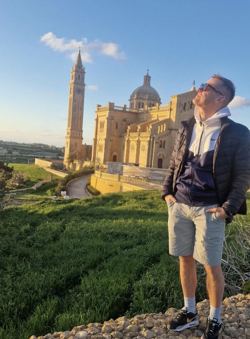Marcin Mroczek nie kryje swojego przywiązania do wiary