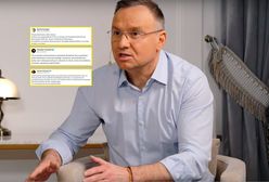 Wrzawa po słowach Dudy o Krymie. "Bezdennie durna wypowiedź"