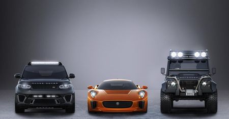 Jaguar C-X75 i Land Rovery w nowym filmie o Bondzie
