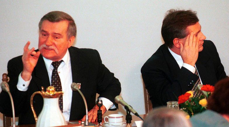 Lech Wałęsa i Aleksander Kwaśniewski