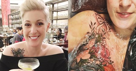 Przechytrzyła cenzurę Instagrama, żeby promować tatuaże dla kobiet po usunięciu piersi!
