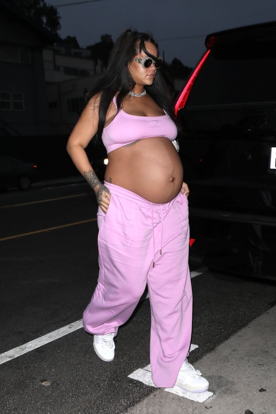 Rihanna w zaawansowanej ciąży 