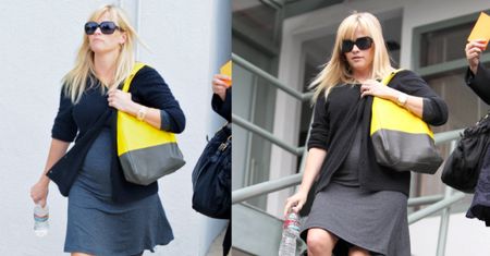 Reese Witherspoon pokazuje brzuszek (ZDJĘCIA)