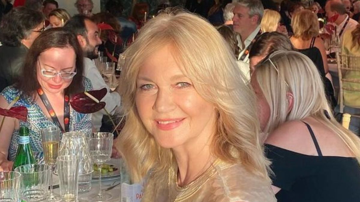 Grażyna Torbicka zachwyciła na oficjalnej kolacji. Błyszczała niczym cekiny na jej bluzce