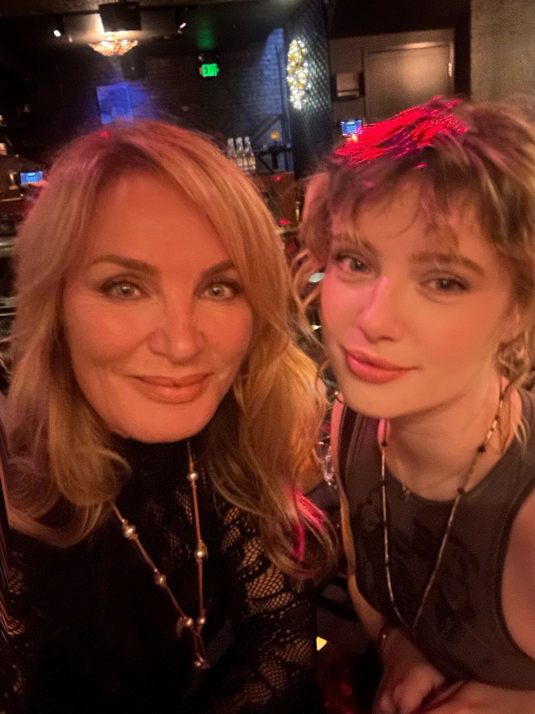 Eva Halina Rich z córką Lily