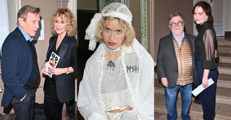 Gwiazdy na premierze spektaklu: Jan Englert i Beata Ścibakówna wspierają Helenę, Edward Miszczak pozuje z ukochaną żoną