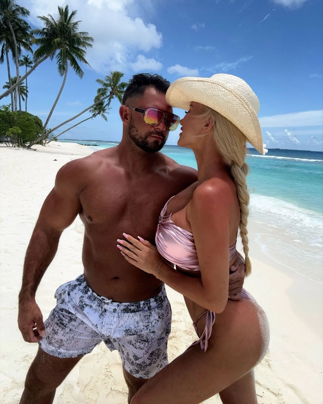 Izabela Macudzińska z ukochanym