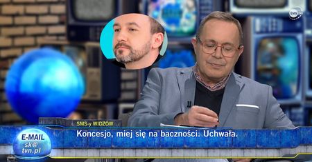 Widz zadzwonił do "Szkła kontaktowego" w TVN24. Na wizji zaczął krytykować Skórzyńskiego