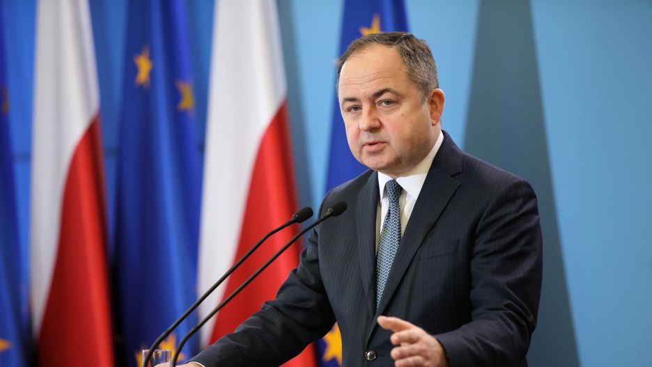 Łamanie zasad praworządności. Wysłuchanie Polski na agendzie Rady UE / Na zdjęciu Konrad Szymański, minister ds. Unii Europejskiej