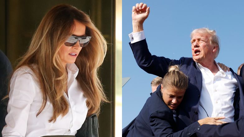 Melania Trump wydała OŚWIADCZENIE po zamachu na Donalda Trumpa. "Zdałam sobie sprawę, że życie moje i Barrona jest na krawędzi"