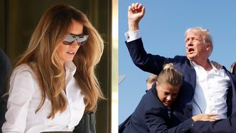 Melania Trump wydała OŚWIADCZENIE po zamachu na Donalda Trumpa. "Zdałam sobie sprawę, że życie moje i Barrona jest na krawędzi"